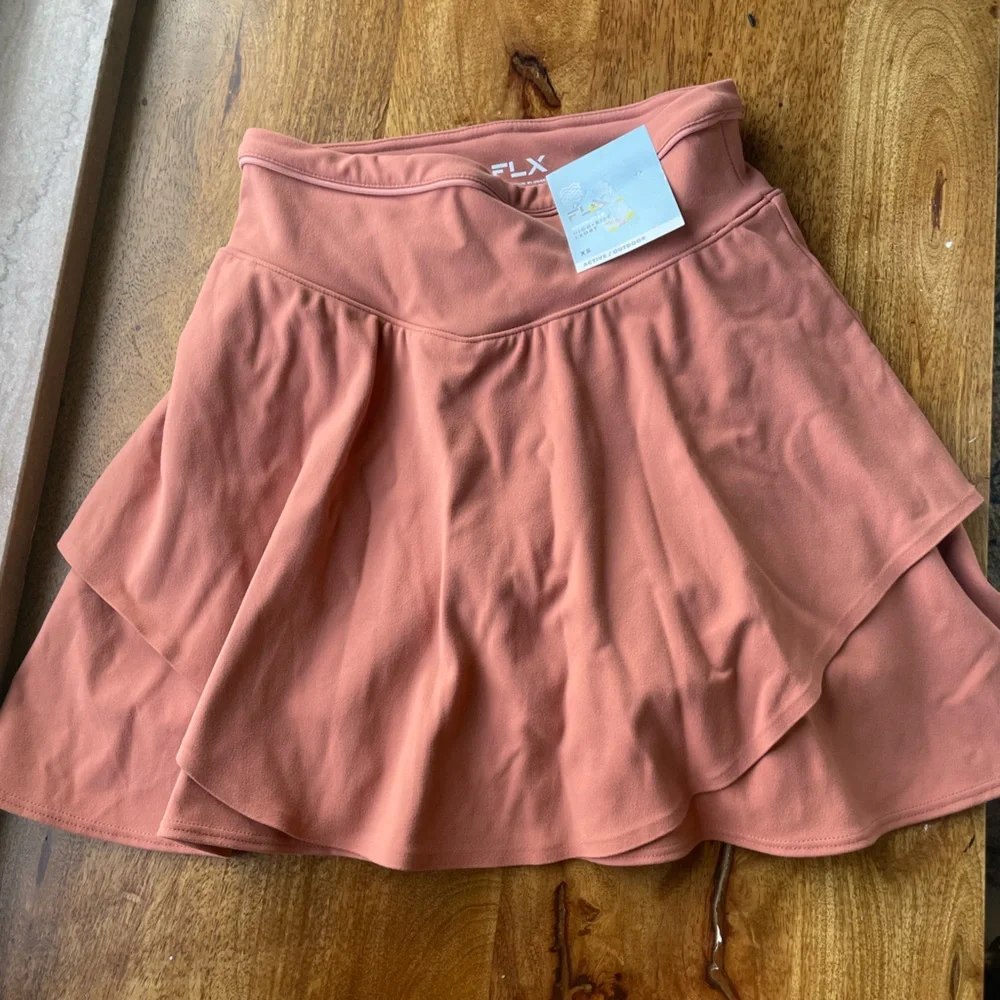 FLX Rose Pink Athletic Skort - Picture 2 of 6